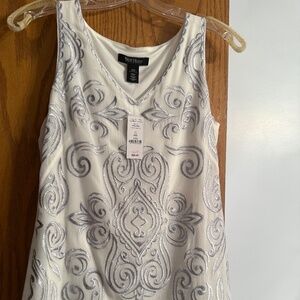 NWT WHBM sleeveless blouse